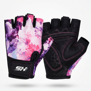 Guantes de Fitness para Mujer con Diseño Ergonómico Flexible, Medios Dedos, Antideslizantes, Protección para Muñeca y Palma, Servicio OEM - Product Image 1