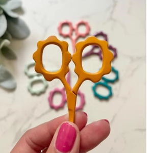 Petits ciseaux à broder, ciseaux de couture, ciseaux minuscules, mini ciseaux à broder motif tournesol - Product Image 2
