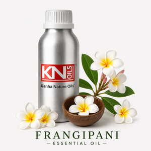Huiles Naturelles Kanha, Huile Essentielle d'Absolue de Plumeria Alba Frangipani, 100% Pure, Distillée à la Vapeur, Aromathérapie, Parfums Naturels - Product Image 1