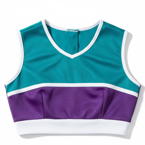<b>Top</b> Best Selling Full Sublimation Rhinestone Cheerleading Training Practice Wear Sets Star Black <b>Red</b> <b>Crop</b> <b>Top</b> Shorts Girls - Product Image 4