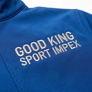 Veste Softshell Bleu Royal Gris avec Col Montant et Fermeture Éclair Intégrale, Protection Contre les Intempéries, Tenue de Sécurité Utilitaire, Vêtement d'Extérieur Sportif - Product Image 5