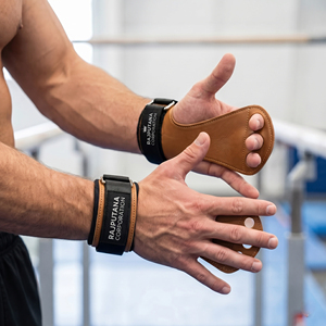 Protège-paume de musculation avec support de poignet, poignée réglable à boucle auto-agrippante, respirant, antidérapant, protection complète, haute résistance - Product Image 4