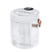 Humidificateur d'air USB à double pulvérisation de grande capacité 2L avec fonctionnement ultra-silencieux pour la maison, le bureau, la chambre à coucher, l'utilisation sur le bureau