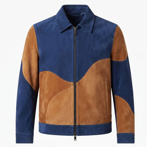 Custom Made <b>Suede</b> <b>Leather</b> <b>Jacket</b> With Luxury Finish Minimalist Styling Comfortable Fit For Men And Lifestyle Fashion - Product Image 1