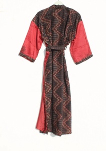 Nueva llegada de las mujeres de seda Kimono bata Kimono chaqueta Kimono seda Kimono dama de honor Batas para las mujeres - Product Image 6