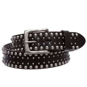 Ceinture en cuir véritable 100% de haute qualité avec design personnalisé de perles bleues, boucle en alliage d'acier inoxydable, haute résistance, écologique, tendance pour hommes - Product Image 6