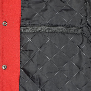 Veste universitaire unisexe Stonefield Manufacturing - à capuche, réversible, imperméable, antibactérienne, respirante, 100% laine, service OEM - Product Image 5