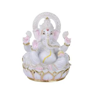 พระแกนปัตีทำมือแกะสลักขัดเงาจากหินอ่อน งานฝีมือคุณภาพสูงสำหรับบ้าน วัด และศูนย์ทางจิตวิญญาณ มีจำหน่ายในราคาส่งออก - Product Image 4