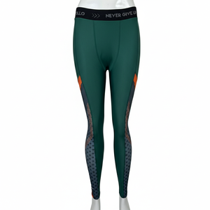 Leggings Negros de Malla con Parches para Mujer, Jeggings, Pantalones Deportivos, Leggings de Yoga con Cintura Elástica para Fitness - Product Image 1