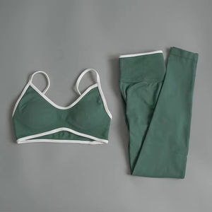 Soutien-gorge de sport pour femme, haute élasticité, séchage rapide, réglable, dos nu, sans couture, pour yoga et gym, lot de 3 à 5 pièces - Product Image 1