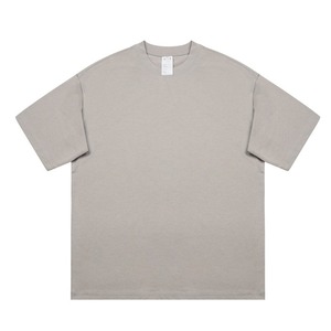 เสื้อยืดคอกลมโอเวอร์ไซส์ผ้าคอตตอนหนา แขนสั้น ทรงหลวม สไตล์สตรีทแวร์ สำหรับผู้ชาย สั่งทำได้ มีสินค้าจำนวนมาก รับผลิตแบรนด์ส่วนตัว - Product Image 4