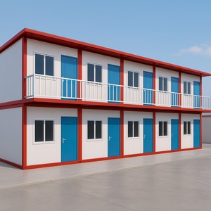 Appartamento Container a 2 Piani a Montaggio Rapido, Ecologico e Impermeabile, per Dormitorio e Alloggio Operai - Product Image 4