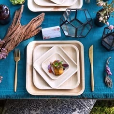 Hot Selling Biodegradable Square Areca <b>Plates</b> 10 Inches Square Stylish Tableware for Party Picnics & Functions <b>Plates</b> Pack of 25 - Product Image 4