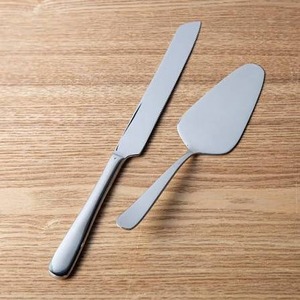 ชุดมีดและที่ตักเค้กสแตนเลสสตีลสำหรับเสิร์ฟขนมหวานสุดหรู - Product Image 4