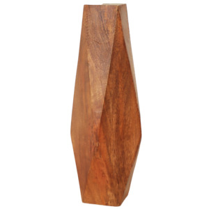 Handcrafted Wooden Flower <b>Vase</b> FV-021 | Home Decor <b>Vase</b> | Aqdus Saleem - Product Image 1