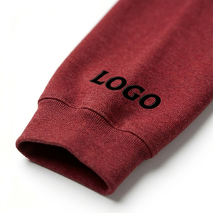 Premium High Quality Men's Customized Pullover Hoodies 100% Cotton Fabrics Slim Fit Heavyweight Plain Men's Pullover Hoodies - Product Image 5