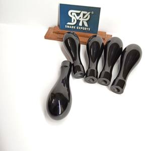 Mango de Herramienta Ecológico de Cuerno de Búfalo Liso y Redondeado, Hecho a Mano, Negro Pulido, para Herramientas Personalizadas y Proyectos de Artesanía - Product Image 5