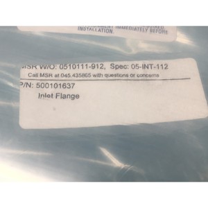 Brida de entrada MSR-FSR 500101637, TEOS, 126684 - Equipos y piezas de semiconductores de confianza de la marca global Legacy - Product Image 1