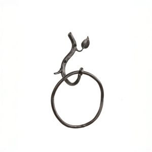 Anneau porte-serviettes en fer polyvalent, adapté aux serviettes à main, aux serviettes de visage et aux applications de suspension pour ustensiles de cuisine - Product Image 2