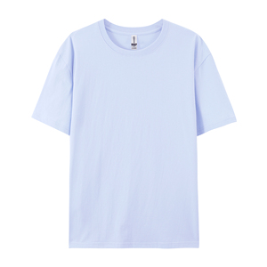 เสื้อยืดผ้าฝ้ายธรรมดาคอกลมแขนสั้นเสื้อลำลองสำหรับผู้ชายผู้หญิงและวัยรุ่น - Product Image 3
