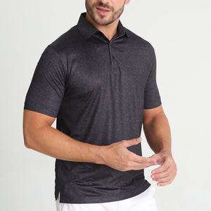 Palabras clave de alta demanda como Camiseta de golf de punto elástica y ajustada para hombre se colocan al principio. - Product Image 1