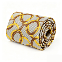 Tissu Pagne Africain Traditionnel Vibrant en Batik, 100% Coton, Imprimé Wax Double Face, 6 Yards pour Robes de Soirée