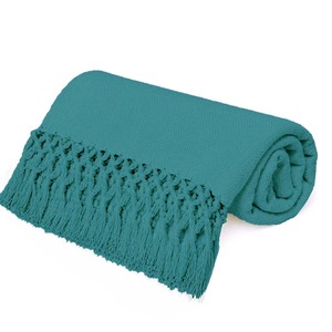 High Quality Cotton Throw <b>Blanket</b> With Fringes Design for Home Decor Eco Friendly Cotton Thorw at Factory price. - Product Image 2