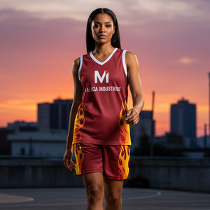 Tenue de basketball sublimée à prix d'usine, ensemble de vêtements de basketball personnalisé par sublimation intégrale pour hommes et femmes - Product Image 6