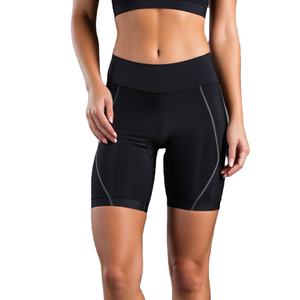 Shorts Deportivos de Cintura Alta para Mujer, con Cordón Ajustable, Transpirables, de Secado Rápido, Ecológicos, Ajustados, de Tela Oxford, Casuales, para Fitness - Product Image 1