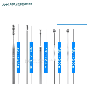 Kit de Limpieza de Oídos Portátil y Ecológico de Acero Inoxidable, 5 Herramientas de Precisión Reutilizables para el Cuidado Diario de la Higiene Auditiva - Product Image 4