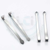 Cuillère à shilajit en acier inoxydable avec crochet, mini cuillère à shilajit, spatules métalliques, cuillère à shilajit avec crochet, cuillère suspendue par Life Care Instruments