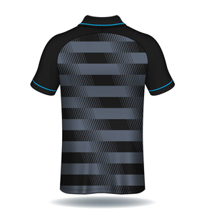 Fournisseur de polos de golf sportifs personnalisés OEM pour hommes, de qualité supérieure, en spandex et polyester, avec impression par sublimation, nouvelle collection, séchage rapide, vente en gros - Product Image 5