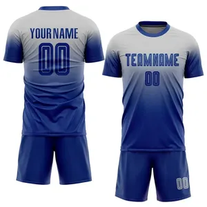 Conjunto de Uniforme de Fútbol de Diseño Personalizado, Camiseta y Pantalones Cortos Transpirables de Secado Rápido, Ropa Deportiva para Hombre, Entrenamiento - Product Image 6