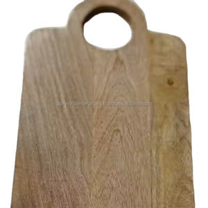 Tabla para cortar queso de madera de acacia con herramienta Rectangular de madera al por mayor Juego de tabla para queso Cuchillo para queso de acero inoxidable - Product Image 1