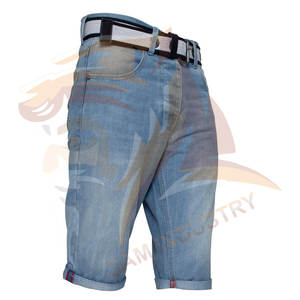 Concevez vos propres shorts en jean pour hommes sur mesure, nouveau design, service OEM, jeans en denim pour hommes, demi-pantalons avec poches - Product Image 5