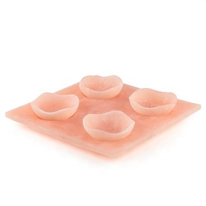 Juego de 4 cuencos ecológicos hechos a mano de resina, bandeja para aperitivos, frutas secas, nueces | Vajilla de lujo moderna, regalo de anfitriona, helado antiguo - Product Image 2