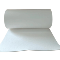 Papel de Fibra Cerámica de Alta Temperatura, Grado HA, Temperatura de Trabajo 1400C, Baja Conductividad Térmica, Aislamiento Térmico
