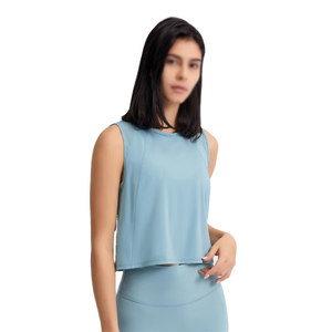 Nueva Camiseta sin Mangas de Alta Calidad para Mujer, con Estampado Digital, de Mezclilla, Resistente al Viento, Transpirable, Forrada, Ajustada, Regular, de Spandex/Poliéster - Product Image 1