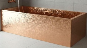 Bañeras de cobre antiguas, bañeras de cobre martillado, bañeras de cobre pulido, bañeras de cobre mate - Product Image 3