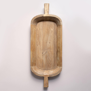 Grand bol à bougies en bois pour la décoration d'événements et de fêtes, prix le plus bas, grands bols en bois pour la pâte. - Product Image 2