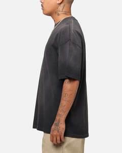 Camiseta Vintage con Efecto Desgastado por el Sol – Camiseta Casual Oversize de Moda con Logotipo Personalizado, Transpirable y de Alta Calidad OEM - Product Image 5