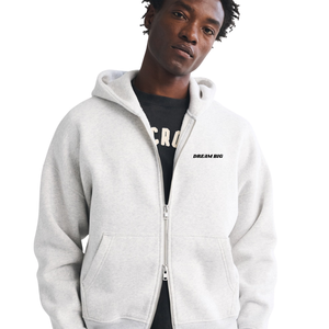 Custom <b>Mens</b> Full Zip Hoodie <b>White</b> Tracksuit Jacket Premium Streetwear <b>Sweatshirt</b> OEM Clothing Manufacturer Wholesale Supplier Co - Product Image 5
