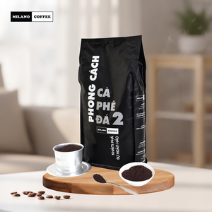 กาแฟมิลานอ ยูบาร์น เบลนด์ กาแฟคั่วบด เบอร์ 2 โรบัสต้า อาราบิก้า ดาร์ก แบ็ก - Product Image 1