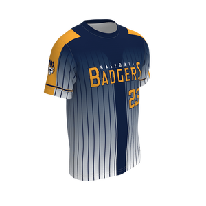 Factory Custom Crew Neck Baseball Jersey Half Sleeve Personalized Team Baseball <b>Shirt</b> OEM ODM Wholesale Sportswear - Product Image 4