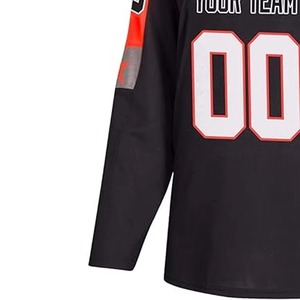 Nuevas Camisetas de Hockey sobre Hielo de la Mejor Moda, Diseño Personalizado, Venta al Por Mayor, Sublimación, Envío, Entrega, Unisex, Transpirables - Product Image 6