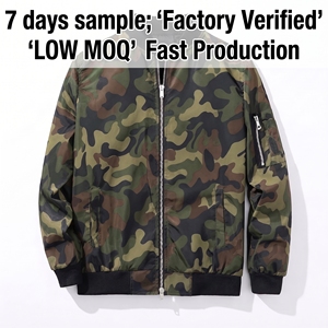 Blouson Bomber Universitaire Homme Personnalisé avec Logo OEM, Imperméable, 100% Polyester, Style Baseball Zippé, Coupe-Vent Streetwear - Product Image 4