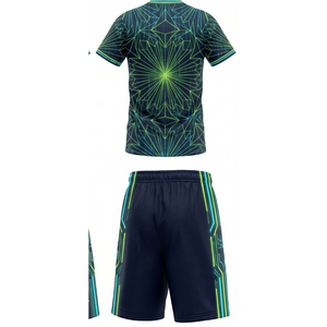 Uniforme de Entrenamiento de Fútbol de Alta Calidad, Camiseta y Pantalones Cortos Transpirables, Ropa Deportiva de Equipo MALUZA Industries - Product Image 5