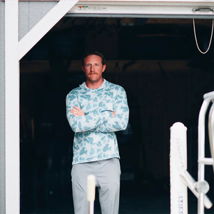 T-shirt à manches longues en coton épais imprimé camouflage graphique personnalisé pour hommes, fabriqué par des fabricants de vêtements de streetwear - Product Image 3