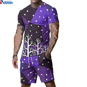 Conjunto deportivo unisex de dos piezas, ropa de diseñador para hombre, sublimación, poliéster, conjunto de camiseta y pantalones cortos deportivos para gimnasio. - Product Image 6