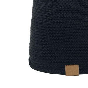 Bonnet en tricot unisexe 100% acrylique, bonnet d'hiver, bonnet décontracté pour adultes, bonnet uni - Product Image 3